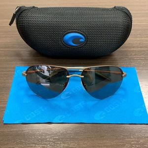 Polarized Costa sunglasses with hard case